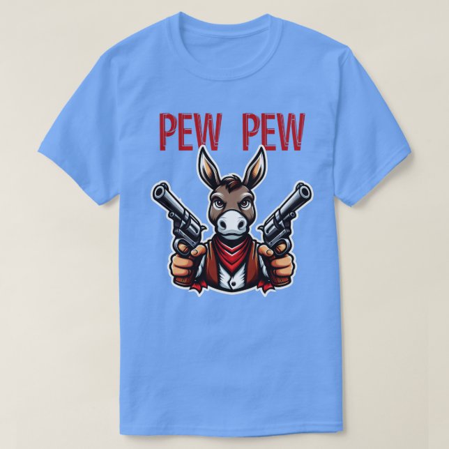 Camiseta Donkey Pew (Frente do Design)