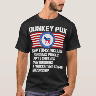 Camiseta Donkey Po Sintoma Conservador Republicano