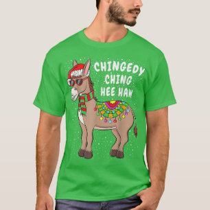 Camiseta Donkey Santa Hat Feliz Natal Vibes Decomenam