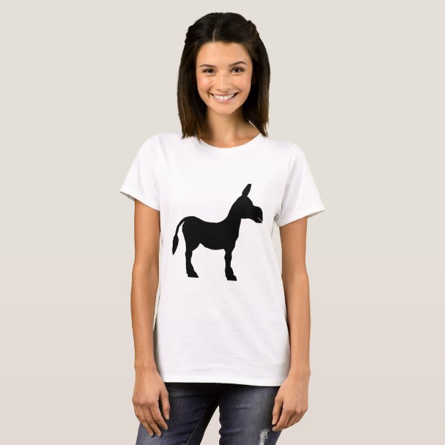 Camiseta Donkey Silhouette (Frente Completa)