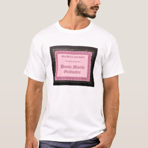 Camiseta Donna Martin gradua o t-shirt do diploma