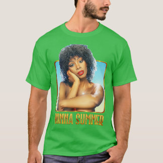 Camiseta Donna Summer Retro 70s Fan Art Design