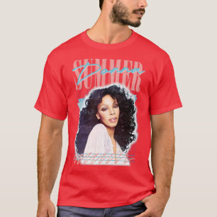 Camiseta Donna Summer Retro Style Fan Art Design