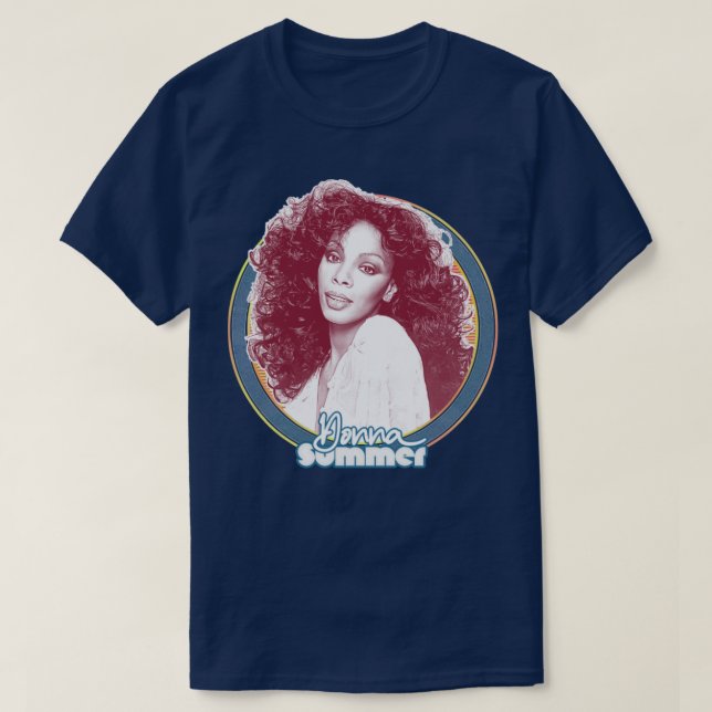Camiseta Donna Summer Retro Style Fan Art Design11 (Frente do Design)