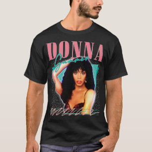 Camiseta Donna Summer Retro Style Fan Art Design 2