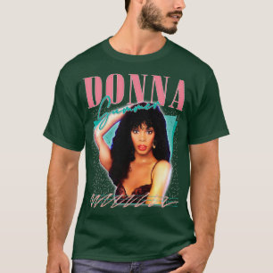 Camiseta Donna Summer Retro Style Fan Art Design 2