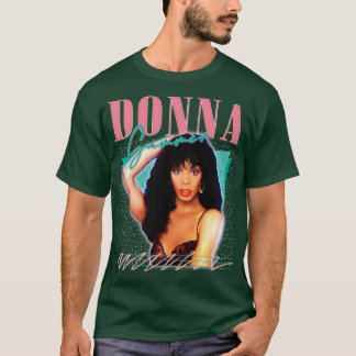 Camiseta Donna Summer Retro Style Fan Art Design 2