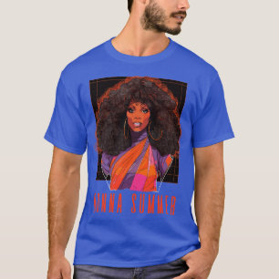 Camiseta Donna Summer Retro Style Fan Design