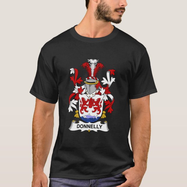 Camiseta Donnelly Casaco de Braços - Familiar Crest Shirt E (Frente)