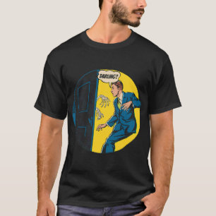 Camiseta Donnie Darko Frank coelho minimalista preto
