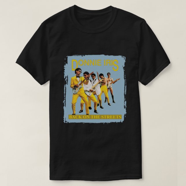 Camiseta Donnie Iris De Volta Na Rua Clássica T-Shirt (Frente do Design)