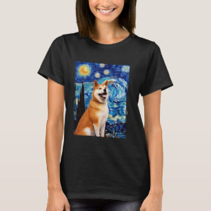 Camiseta Dono Amante de Cachorro Shiba Inu Cute Doge Akita