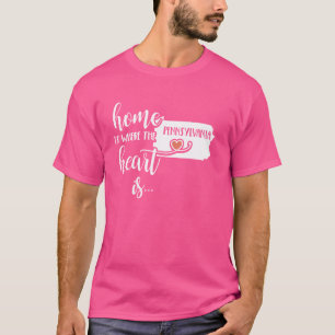 Camiseta Dono da Casa da Pensilvânia - Lar é onde está o co