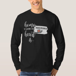 Camiseta Dono da Casa da Pensilvânia - Lar é onde está o co