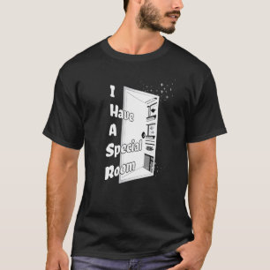 Camiseta Dono da Sala de Peixes de Aquário Viciado em Aquár