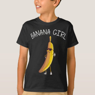 Camiseta Dono De Banana Engraçado Para Garotas Frutas Comer