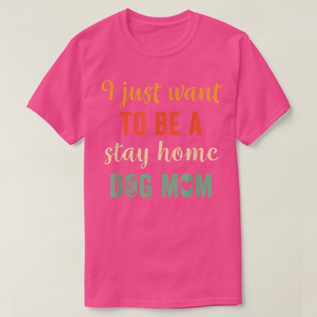 Camiseta Dono de cachorro da mãe retro presentes de amante  (Frente do Design)