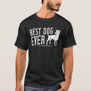 Camiseta Dono de cachorro da raça American Pitbull Terrier