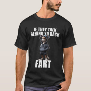 Camiseta Dono de Cachorro Dizendo Se Eles Falam Sobre o Seu