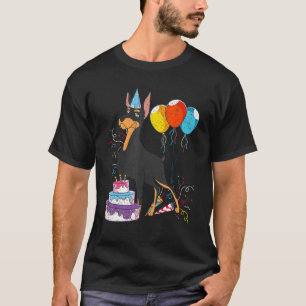 Camiseta Dono de Cachorro Fofo Animal Pet Crianças Aniversá