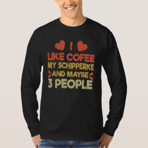 Camiseta Dono de cachorro vintage como café ama Schipperk