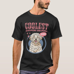 Camiseta Dono de Cachorro-Vovó Havanês 1