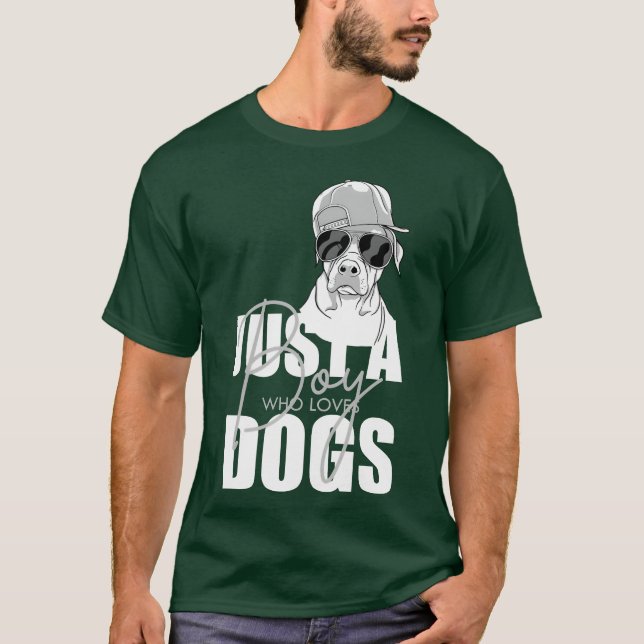 Camiseta Dono de Cachorros Engraçados Cachorros Puppy Diver (Frente)