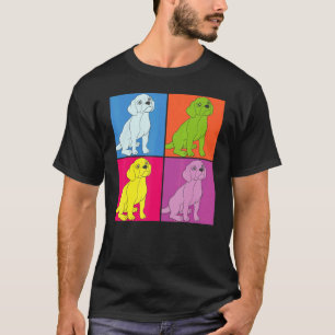 Camiseta Dono de Cão Puggle Pet Animal Fofo Pop Puggle 1