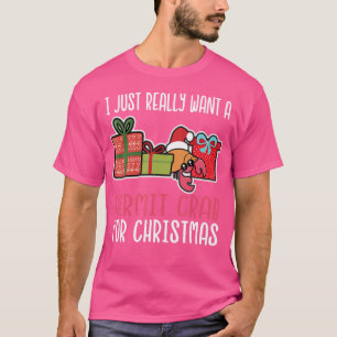 Camiseta Dono de Caranguejo Ermitão de Natal Adorável Eu Qu