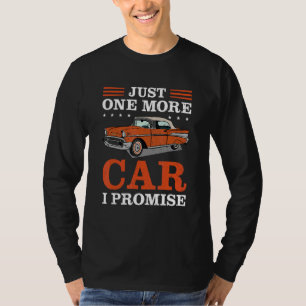 Camiseta Dono de Carros Antigos e Retrô Dirige Só Mais Um C