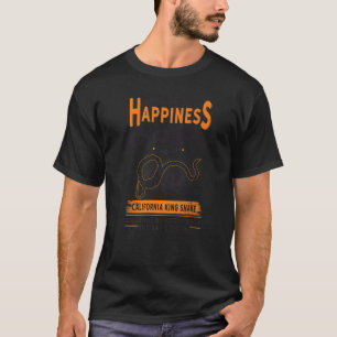 Camiseta Dono de Cobra Não Pode Comprar Felicidade Mas Pare