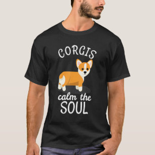 Camiseta Dono de Corgi Ama Corgis Acalma a Alma
