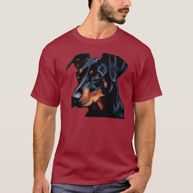 Camiseta Dono de Doberman (Frente)