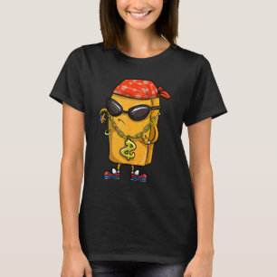 Camiseta Dono De Frango Engraçado Para Crianças Legal Gangs