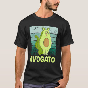 Camiseta Dono de Gatinho Avogato Vegano Gato Vegetariano