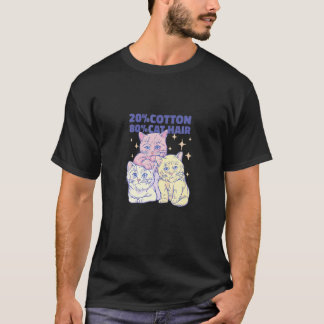 Camiseta Dono de Gato Cabelo de Gato Op Alugar Gatinho