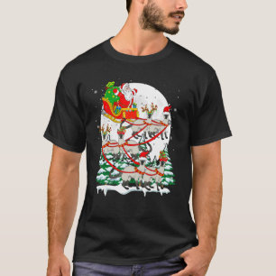Camiseta Dono de Gato de Natal Trenó do Papai Noel Gatos Si