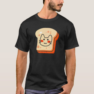 Camiseta Dono de Gato de Sanduíche de Gatinho Fofo