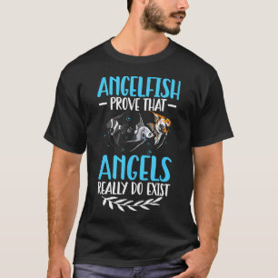 Camiseta Dono de Peixe Anjo Fofo Amante de Aquário Peixe An
