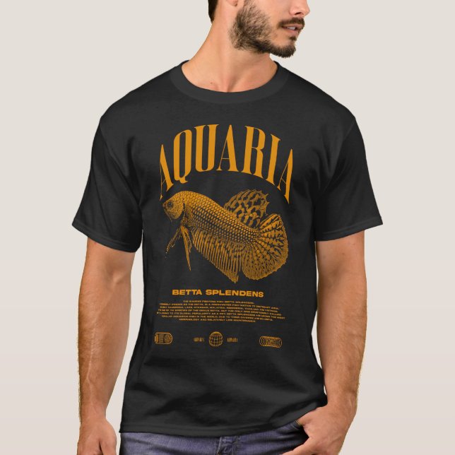 Camiseta Dono de Peixe Betta Moda Urbana Moderna (Frente)