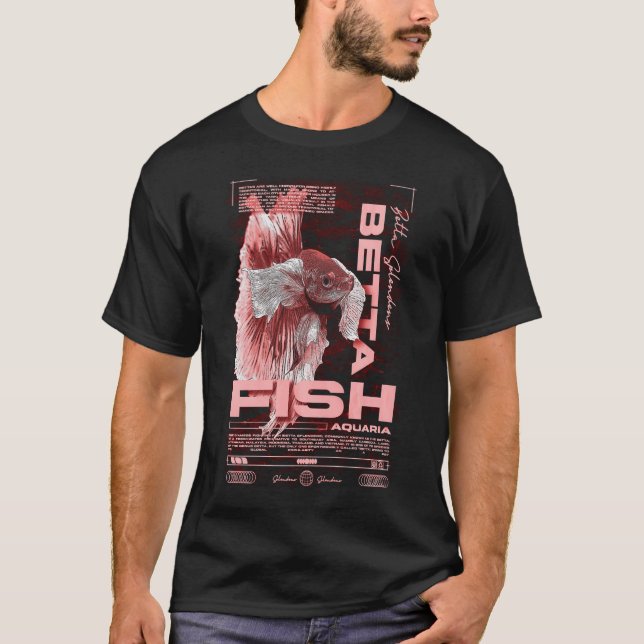 Camiseta Dono de Peixe Betta Moda Urbana Moderna (Frente)