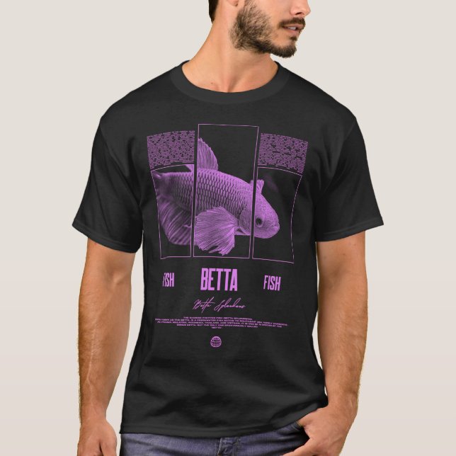 Camiseta Dono de Peixe Betta Moda Urbana Moderna (Frente)
