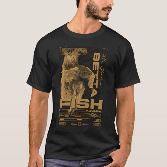 Camiseta Dono de Peixe Betta Moda Urbana Moderna (Frente)