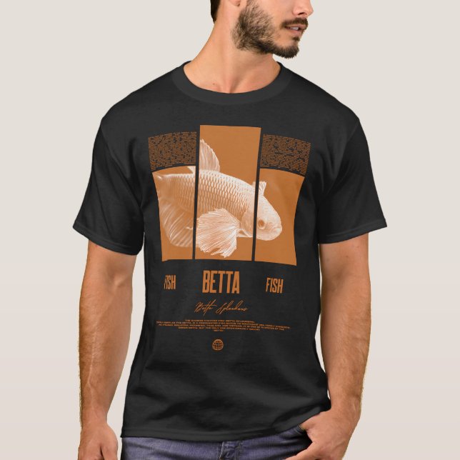 Camiseta Dono de Peixe Betta Moda Urbana Moderna (Frente)