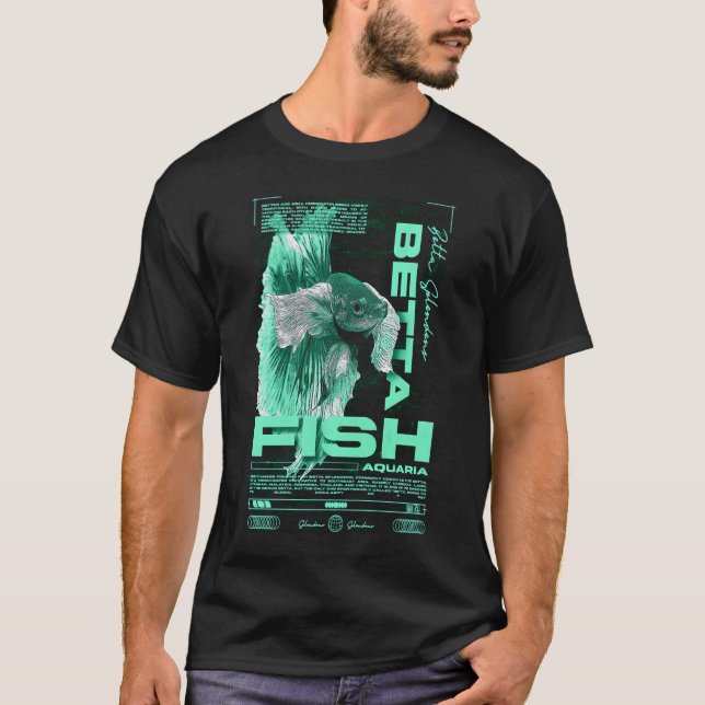 Camiseta Dono de Peixe Betta Moda Urbana Moderna (Frente)