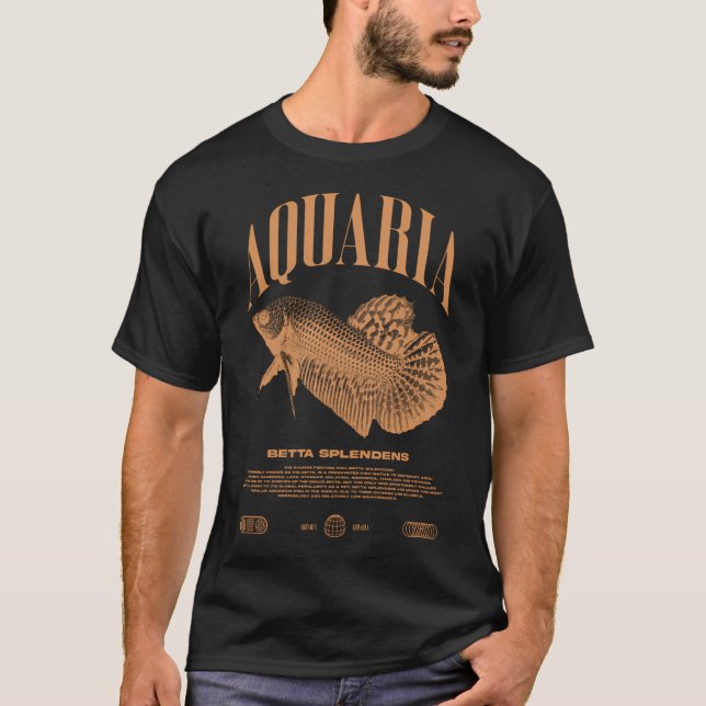 Camiseta Dono de Peixe Betta Moda Urbana Moderna (Frente)