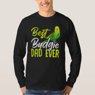 Camiseta Dono de Periquito Budgie Masculino Melhor Pai de B