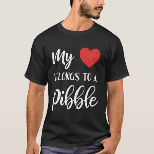 Camiseta Dono de Pitbull Dift Pibble Mãe Pittie Lover Mãe