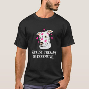 Camiseta Dono de Pitbull Engraçado e Amantes de Cachorros F
