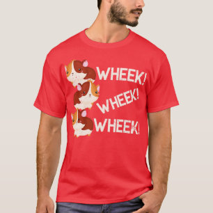 Camiseta Dono de Porcos da Guiné Engraçado Presente Guiné P